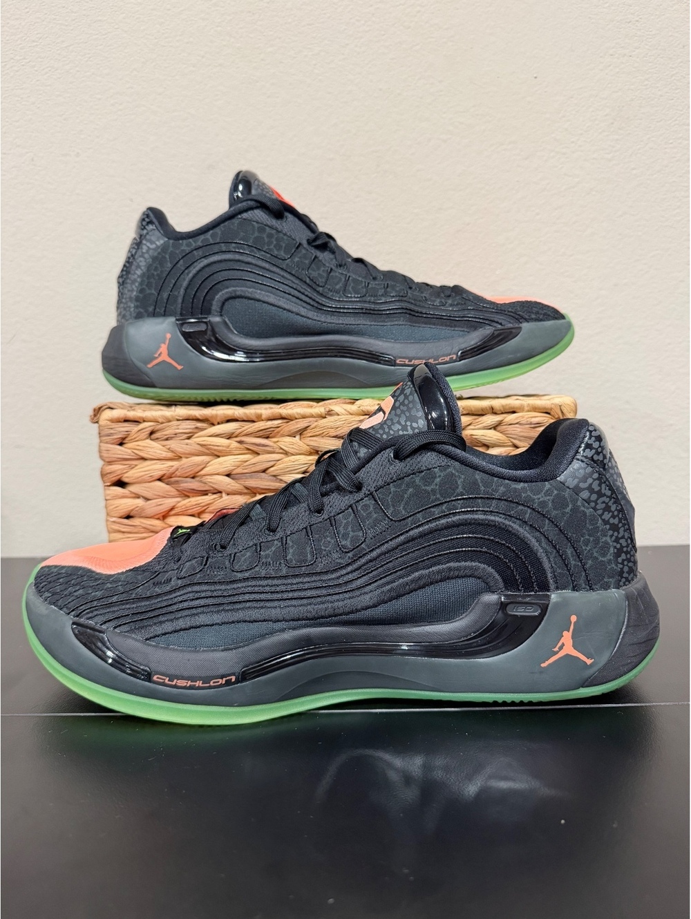 Size 13 - Air Jordan Luka 4 “Black Orange Pulse”
